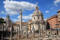 Landmark, ancient, rome, plaza, sky, historic, site, classical, architecture, city, medieval, roman, basilica, tourist, attraction