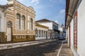 Street view of Sao Joao del Rei colonial buildings - Sao Joao Del Rei, Minas Gerais, Brazil