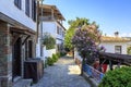 Street view of Sirince village in Izmir providence, Turkey Royalty Free Stock Photo