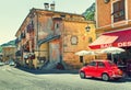 Street view in Tende, France.