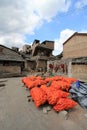 Street view in Tianlong Tunbao town China Royalty Free Stock Photo