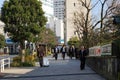 Street view in Tokyo, Japan Royalty Free Stock Photo