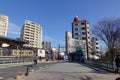 Street view in Tokyo, Japan Royalty Free Stock Photo