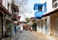 Street view in Kas town, Turkey.