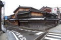 Street view of Higashi Chaya District Royalty Free Stock Photo