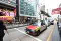 Street view in Tsim Sha Tsui, Hong Kong Royalty Free Stock Photo