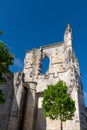 Street view of unesco church in St Martin de re in France