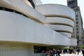 Exterior View, Spiral Display Walkways, Guggenheim Museum, New York, USA