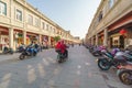 Street view in Zhongshan Road in the old city of Quanzhou, China