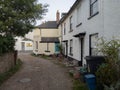 A street in the village of Lympstone in Devon Royalty Free Stock Photo