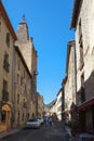 A street in Villefranche-De-Conflent, Languedoc-Roussillon, France