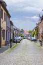 Street in Wachtendonk, Germany Royalty Free Stock Photo