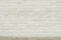 Street wall background, empty gray urban street, Industrial background