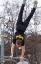 Street workout man