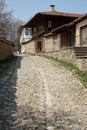 Street in Zheravna, Bulgaria Royalty Free Stock Photo