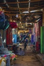 STREET OF ZOCO in Rissanni, Morocco Royalty Free Stock Photo