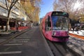 Streetcar in Melbourne city, Australia