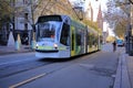 Streetcar in Melbourne city, Australia