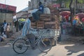 Streetlife in Stone Town on Zanzibar. Tanzania Royalty Free Stock Photo