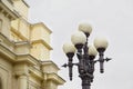 streetlight building Sankt-Petersburg architecture details exterior outdoors Royalty Free Stock Photo