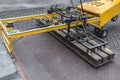 StreetPrint machine which small surfaces of asphalt can be heated to make a print Royalty Free Stock Photo