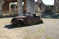 Martyr Village after Nazi Masacre of Oradour-sur-Glane, New Aquitaine, France Royalty Free Stock Photo