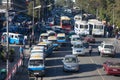 The streets of Addis Ababa Ethiopia