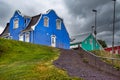 The streets of Akureyri Iceland