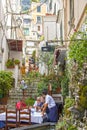 Streets of Amalfi Royalty Free Stock Photo