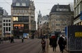 Streets of Amsterdam. Netherlands. Royalty Free Stock Photo