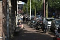 Streets of Amsterdam. Netherlands. Royalty Free Stock Photo