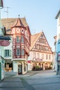 In the streets of Ansbach in Germany