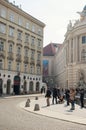 Streets and architecture of Vienna city Royalty Free Stock Photo