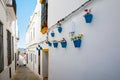 Streets of Arcos de la frontera, pueblos blancos region, Andalusia, Spain, Europe