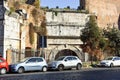 Streets in the area of Termini Station in Rome, Italy Royalty Free Stock Photo