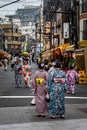 Streets in Asakusa, Tokyo Japan Royalty Free Stock Photo