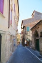 Streets in Asolo, Italy Royalty Free Stock Photo