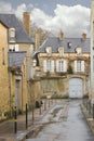 On the streets of Bayeux. Normandy,