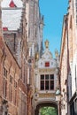 Brugge city in Belgium, Europe Royalty Free Stock Photo