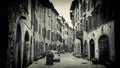 Streets of Bergamo, Italy
