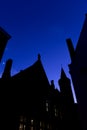 Streets bruges night 2 Royalty Free Stock Photo