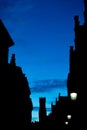 Streets bruges night 1 Royalty Free Stock Photo