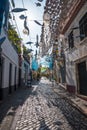 Streets of Camara de Lobos, Madeira, Portugal Royalty Free Stock Photo