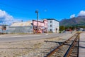 Streets of Carcross in south Yukon