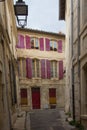 The streets of the city of Arles