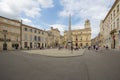 The streets of the city of Arles