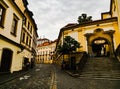 Streets of the city of Brno