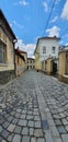 Streets of Cluj Napoca old town