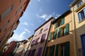 In the streets of Collioure in France Royalty Free Stock Photo