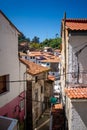 Streets and colorful houses in Cudillero, Asturias, Spain Royalty Free Stock Photo